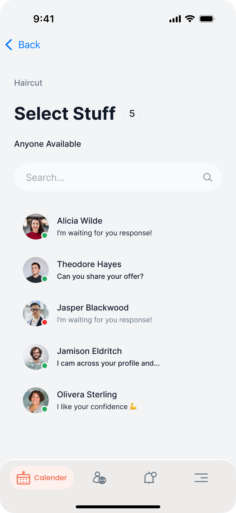 Company screen 7